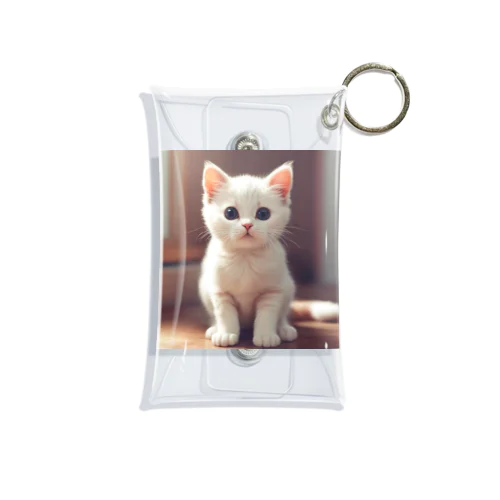 可愛い猫のイラストグッズ♥ Mini Clear Multipurpose Case