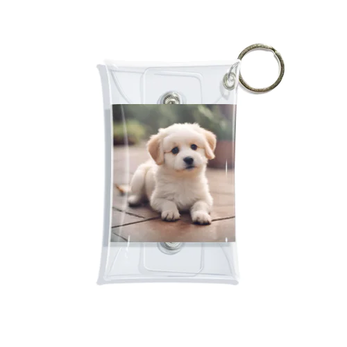 可愛い犬のイラストグッズ Mini Clear Multipurpose Case