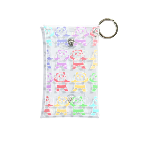 パンダプロレス　カンフー Mini Clear Multipurpose Case