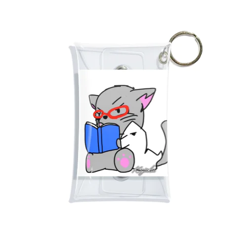 朗読猫 Mini Clear Multipurpose Case