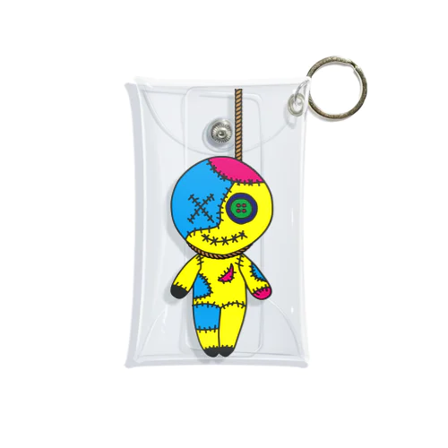 HANGING VOODOO DOLL  CMYK Mini Clear Multipurpose Case