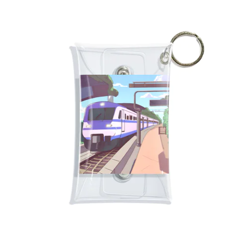 軽快で洗練されたモダン鉄道 Mini Clear Multipurpose Case