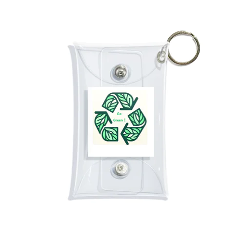 Go Green! Mini Clear Multipurpose Case