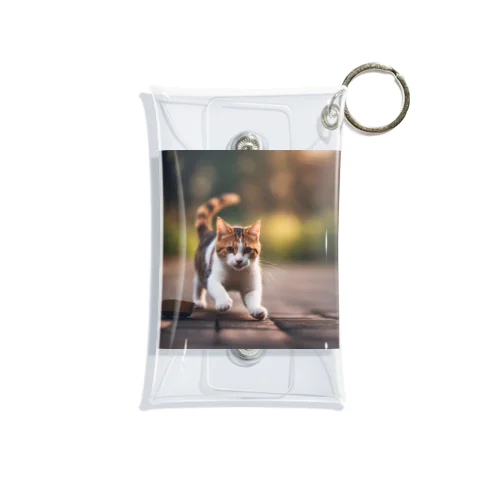 かわいい猫 Mini Clear Multipurpose Case