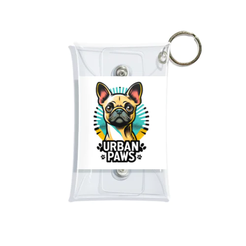 パグチワワ「Urban paws 」 Mini Clear Multipurpose Case