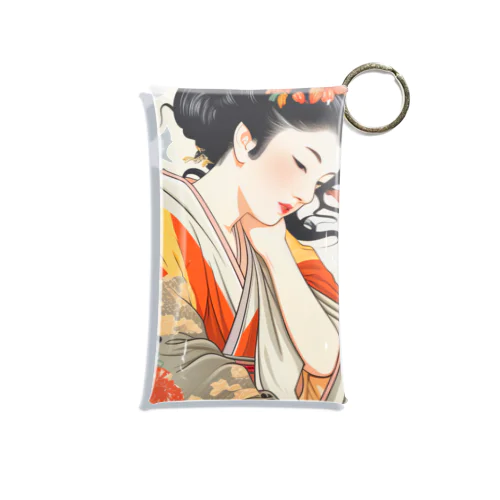 浮世絵 美人画 Ukiyoe beauty painting [UB-MJ52-SR001-0009] ミニクリアマルチケース