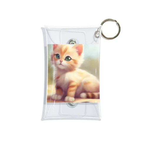 猫ちゃん Mini Clear Multipurpose Case