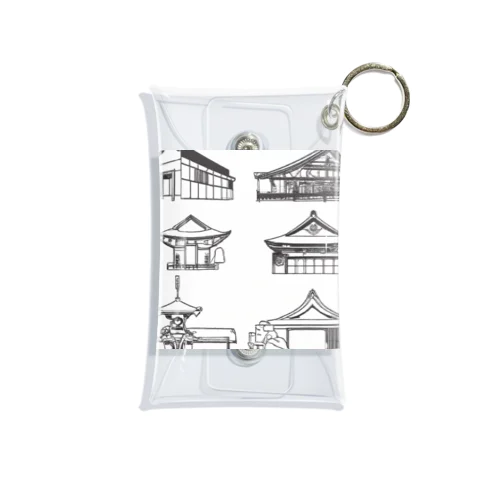 和の建築 Mini Clear Multipurpose Case