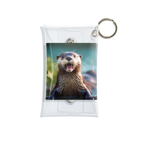 カワウソのパーくん Mini Clear Multipurpose Case