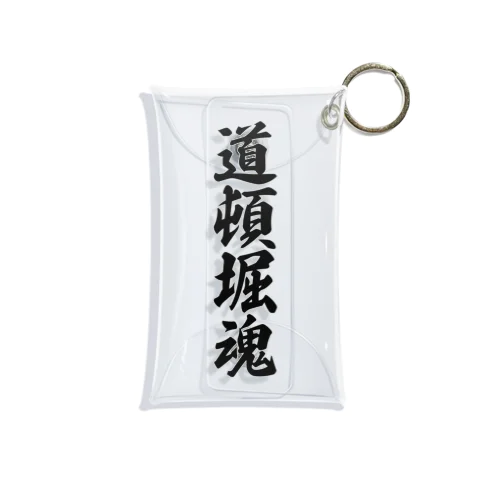 道頓堀魂 （地元魂） Mini Clear Multipurpose Case