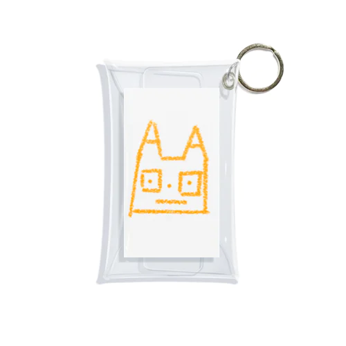 ロボ猫くん Mini Clear Multipurpose Case