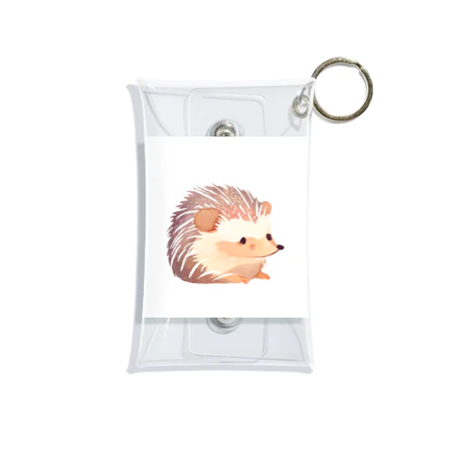 ちっちゃなﾊﾘﾈｽﾞﾐ🦔ホグオ Mini Clear Multipurpose Case