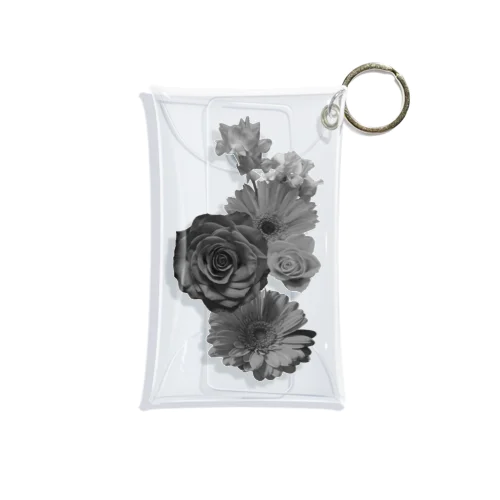 花の群集 Mini Clear Multipurpose Case