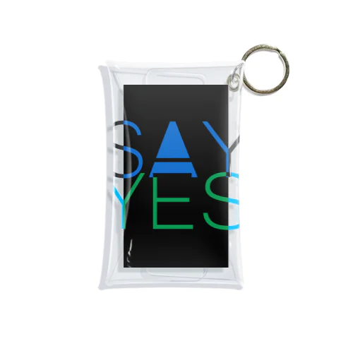 Say Yes! Mini Clear Multipurpose Case