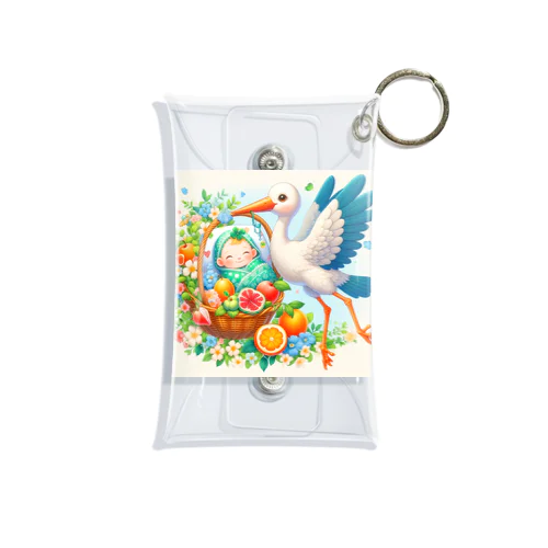 幸せを呼ぶコウノトリ2/Stork of Happiness2 Mini Clear Multipurpose Case