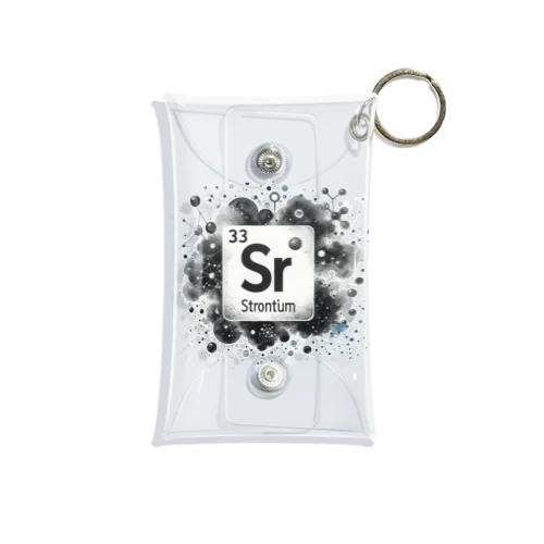 元素シリーズ　~ストロンチウム Sr~ Mini Clear Multipurpose Case