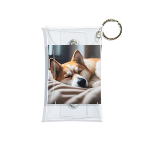 ぐっすり犬 Mini Clear Multipurpose Case