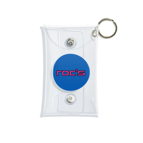 roc's ロゴ Mini Clear Multipurpose Case