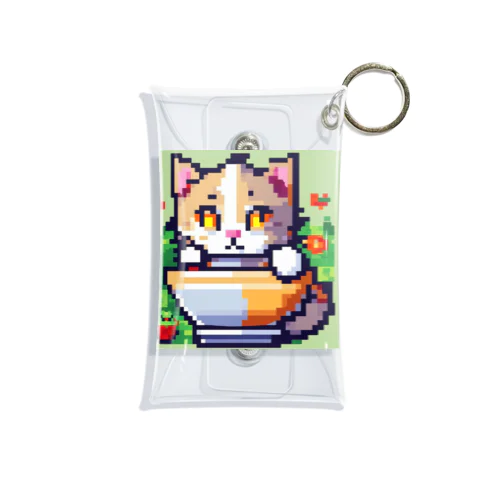 マグカップかくれんぼ猫 Mini Clear Multipurpose Case