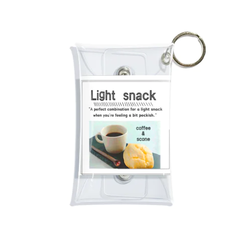 Light　snack Mini Clear Multipurpose Case