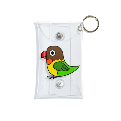 ボタンインコのゴンちゃん Mini Clear Multipurpose Case