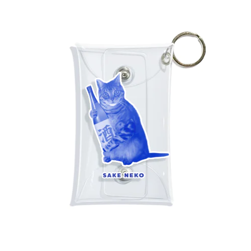 SAKE NEKO Mini Clear Multipurpose Case