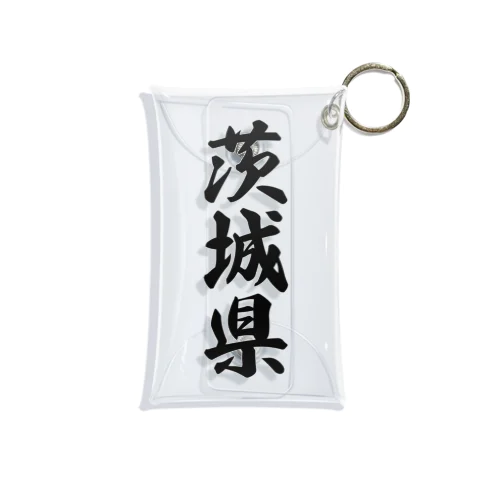 茨城県 （地名） Mini Clear Multipurpose Case