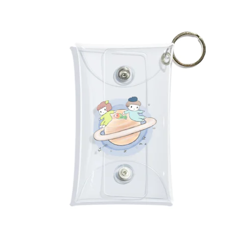 土星に乗って Mini Clear Multipurpose Case