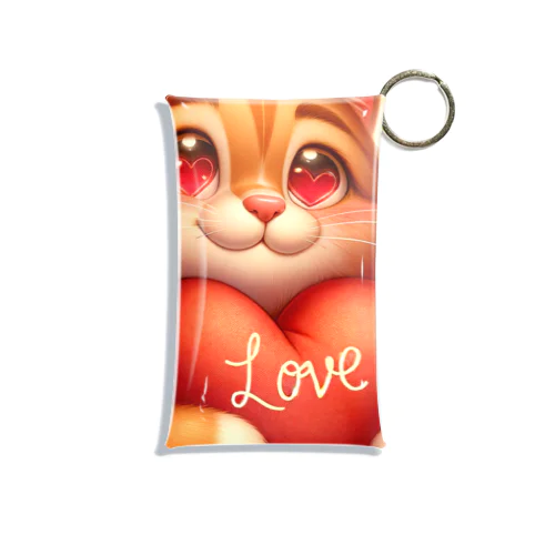 Love cat3 Mini Clear Multipurpose Case