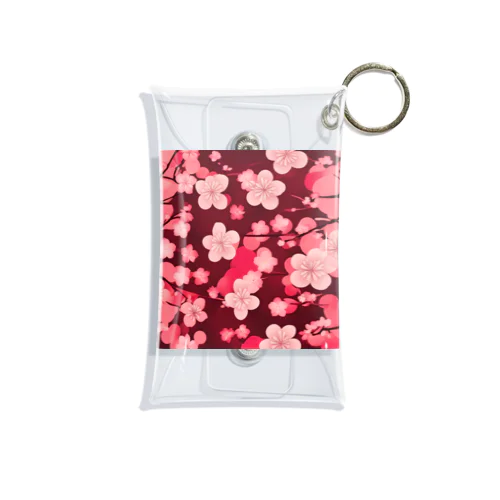 桜の花びら Mini Clear Multipurpose Case