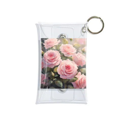 ペールピンクのバラの花束 Mini Clear Multipurpose Case