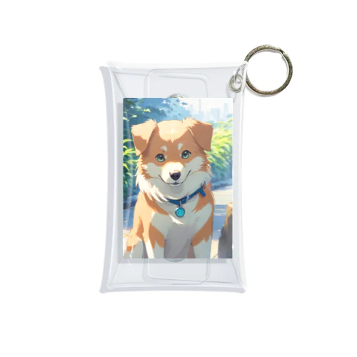 たれ耳の犬 Mini Clear Multipurpose Case