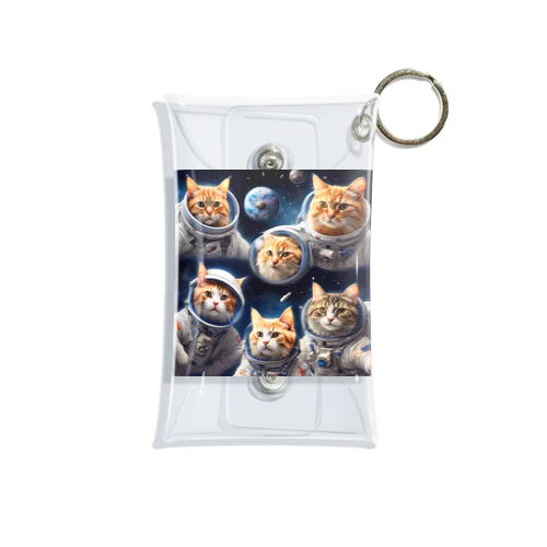 猫の宇宙旅行 Mini Clear Multipurpose Case