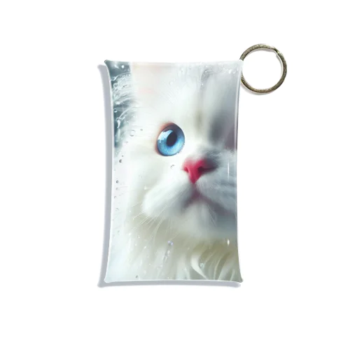 幸せをもたらす猫 Mini Clear Multipurpose Case