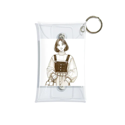 線画の人 Mini Clear Multipurpose Case