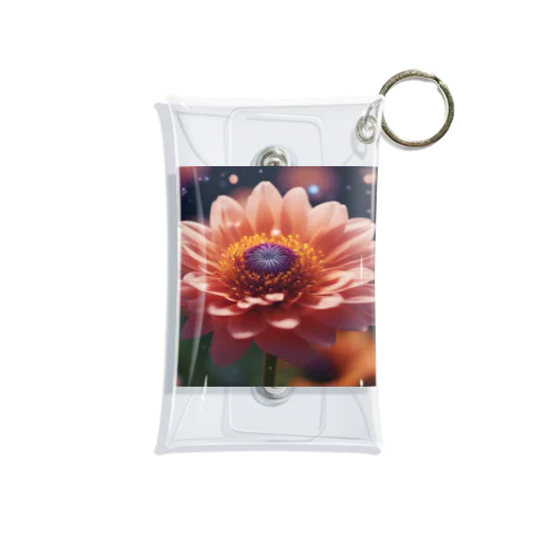 神秘的な花 Mini Clear Multipurpose Case