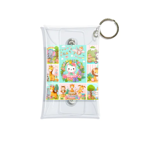 ゆかいなZOO Mini Clear Multipurpose Case