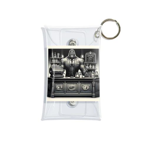 The Mighty Gorilla Coffee Shop  Mini Clear Multipurpose Case