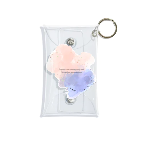 KUMO☁️×名言 Mini Clear Multipurpose Case