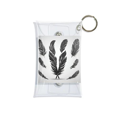 feathers of hope Mini Clear Multipurpose Case