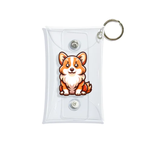 ウェルシュ・コーギー・ペンブローク【かわいい動物たち】 Mini Clear Multipurpose Case