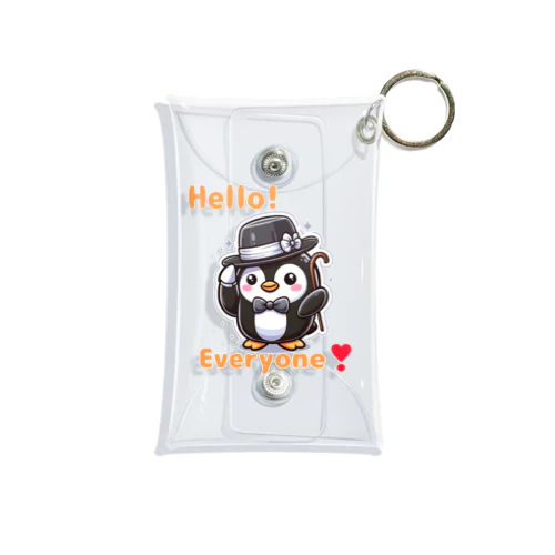 おめかしPenguin Mini Clear Multipurpose Case