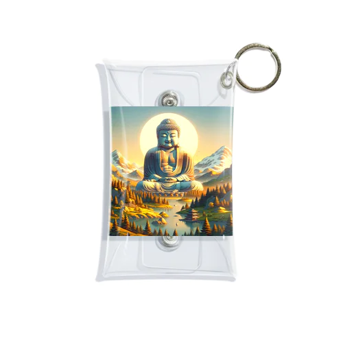 Majestic Serenity: Dawn of Enlightenment Mini Clear Multipurpose Case