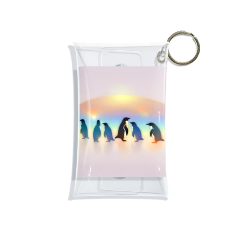 penguins Mini Clear Multipurpose Case