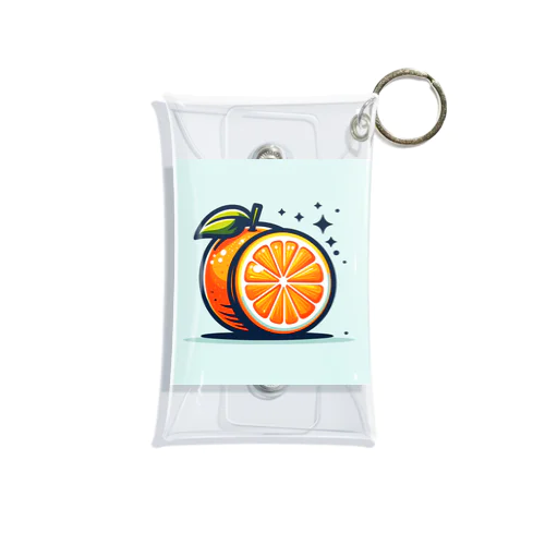 オレンジ Mini Clear Multipurpose Case