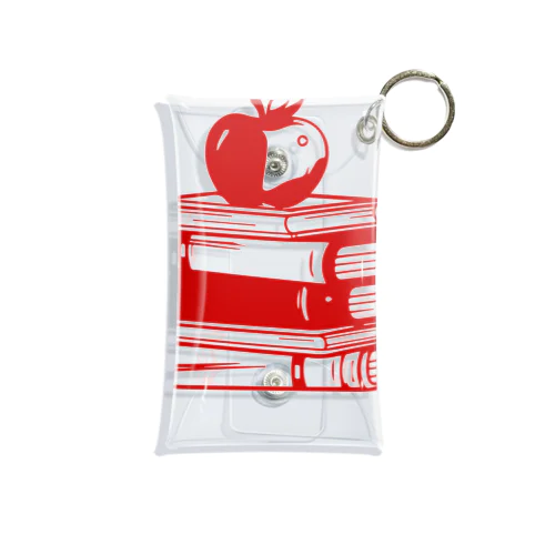 りんごと本　知恵の実 Mini Clear Multipurpose Case