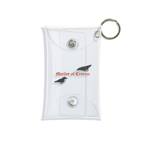 Murder of Crows Mini Clear Multipurpose Case