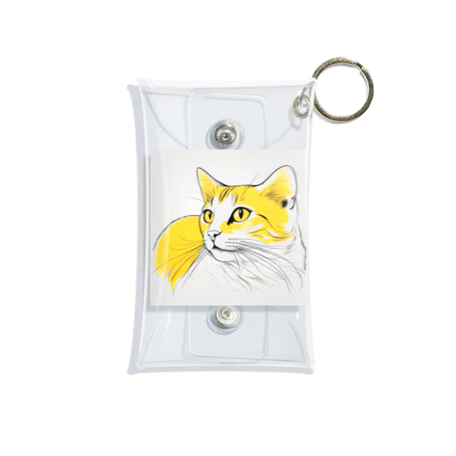 猫スケッチ　たまにゃん Mini Clear Multipurpose Case