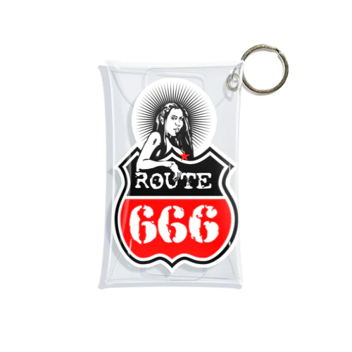 ROUTE 666 Mini Clear Multipurpose Case