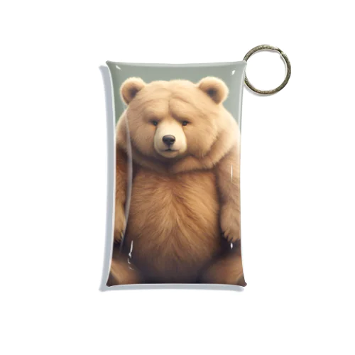 ぷにクマ🐻グッズ Mini Clear Multipurpose Case